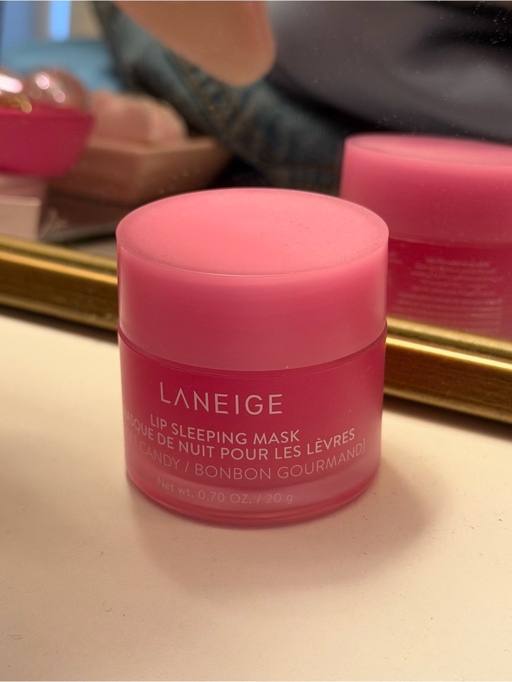 LANEIGE Pink Lip Sleeping Mask Jar